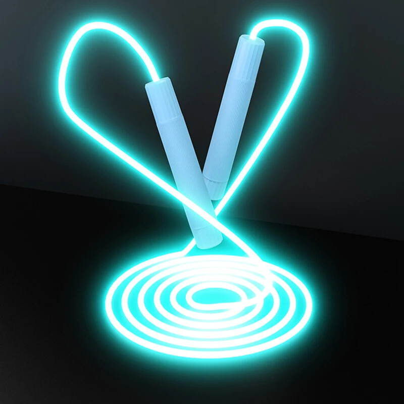 LED svetelné švihadlo, rýchla rýchlosť švihadla, švihadlo pre dospelých, švihadlo na chudnutie, detské športové prenosné fitness vybavenie