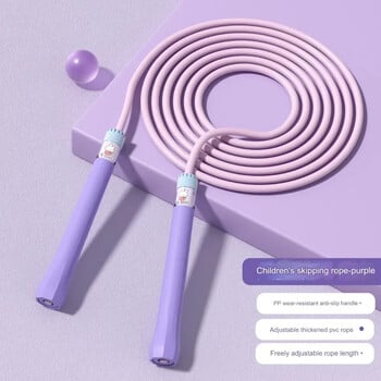 HOUZHOU Gym Exercise Kawaii Sport Jump Rope Children Skipping Rope Crossfit Men Women Kids Fitness Training Tool Equipment