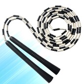 Mekano uže za preskakanje s perlama - slobodno segmentirano podesivo uže za preskakanje Oprema za vježbanje Stopala za preskakanje Unisex djeca