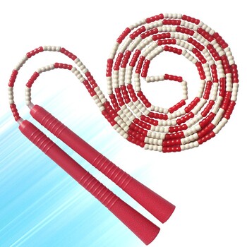 Jump Rope Soft Beaded - Δωρεάν ρυθμιζόμενο μήκος ρυθμιζόμενου μήκους Skipping Rope Skipping Foot Unisex Kids