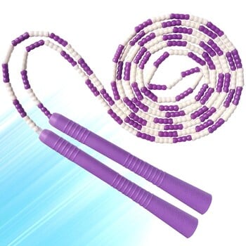 Jump Rope Soft Beaded - Δωρεάν ρυθμιζόμενο μήκος ρυθμιζόμενου μήκους Skipping Rope Skipping Foot Unisex Kids