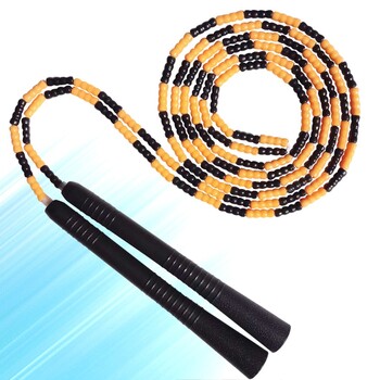 Jump Rope Soft Beaded - Δωρεάν ρυθμιζόμενο μήκος ρυθμιζόμενου μήκους Skipping Rope Skipping Foot Unisex Kids