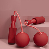 Coarda de sărit fără fir Fitness Arzător de grăsime ponderat Mai subțire Gravity Minge fără fir pentru student Coarda de sărit cu dublu scop