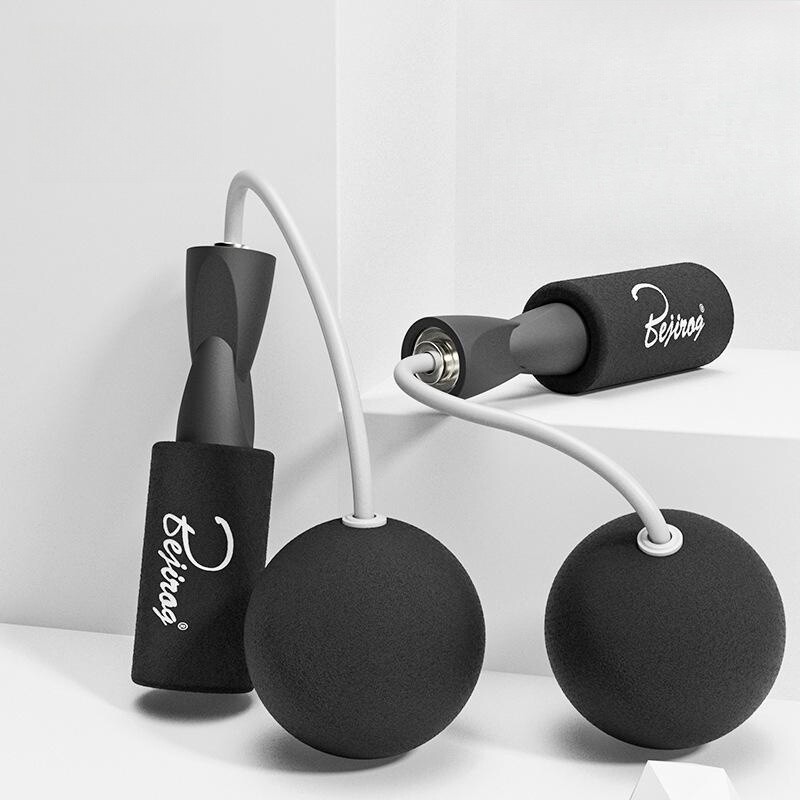 Coarda de sărit fără fir Fitness Arzător de grăsime ponderat Mai subțire Gravity Minge fără fir pentru student Coarda de sărit cu dublu scop