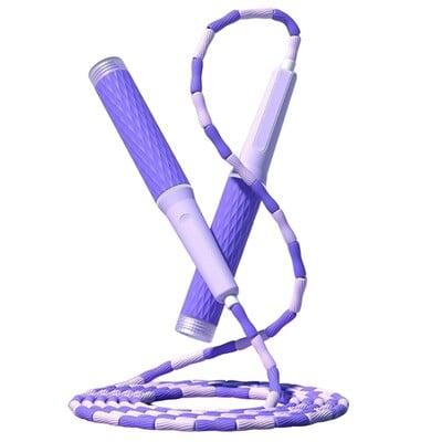 Beads Jumping Rope, Adjusted Segmented Fitness Skipping Rope for Women Man Kid Jump Rope, Προπόνηση και απώλεια βάρους