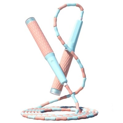 Beads Jumping Rope, Adjusted Segmented Fitness Skipping Rope for Women Man Kid Jump Rope, Προπόνηση και απώλεια βάρους