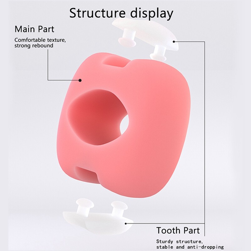 Fitness Face Masseter Muški Facial Go Mouth Jawline Jaw Muscle Exerciser Lopta za žvakanje Žvakanje Bite Breaker Trening