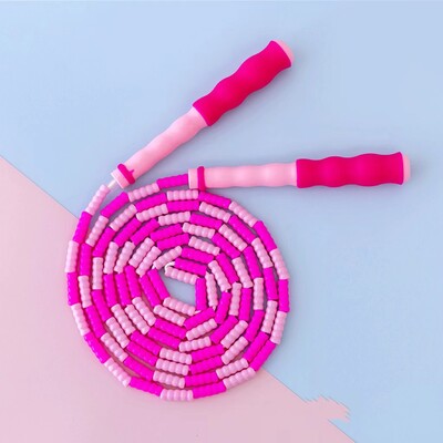 Регулируемо бамбуково въже за скачане Деца Начинаещи ученици от началното училище Бебешка детска градина Професионално регулируемо въже за скачане