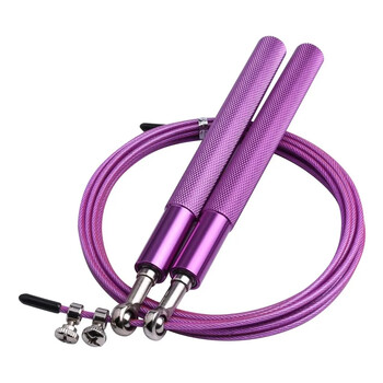 Ρουλεμάν Skipping Rope Skipping Rope Εξοπλισμός γυμναστικής ανδρών Steel Wire Home Gym Workout Fitness Fitness MMA Boxing Training