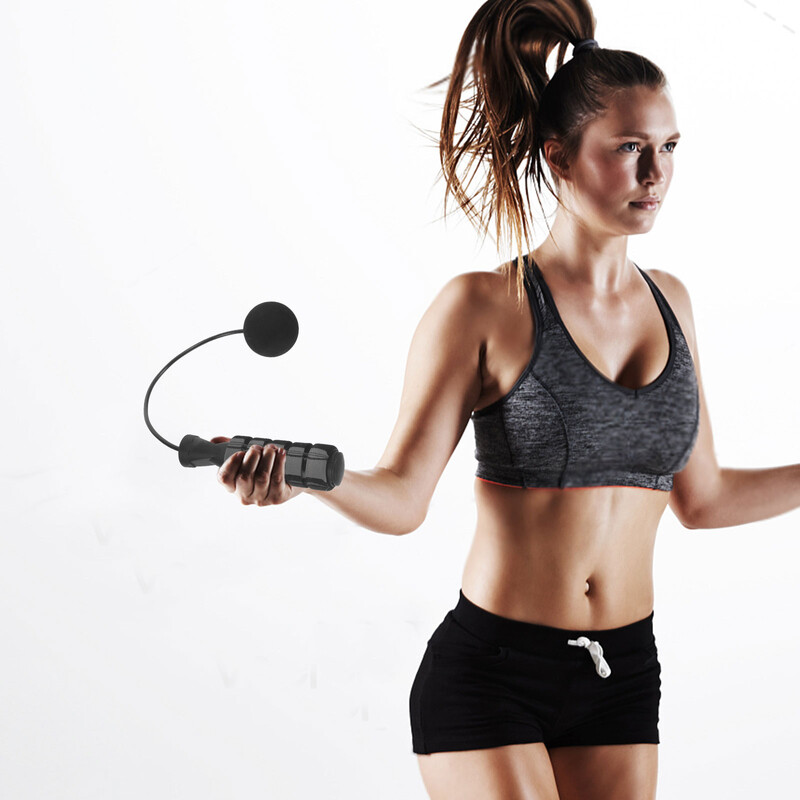 Exercițiu de fitness Coarda de sărit pentru uz casnic Sărituri fără fir Interioare fără frânghie frânghii ponderate pt