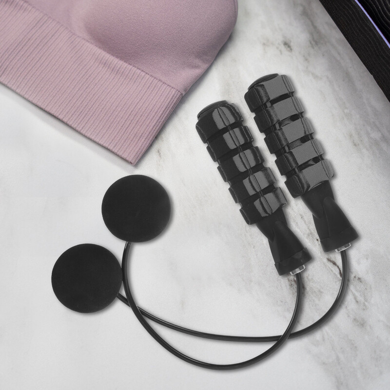 Exercițiu de fitness Coarda de sărit pentru uz casnic Sărituri fără fir Interioare fără frânghie frânghii ponderate pt