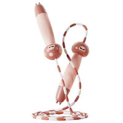 Karoliukai šokinėjimo virvė, fitneso šokinėjimo virvė vaikams, vyrams ir moterims.