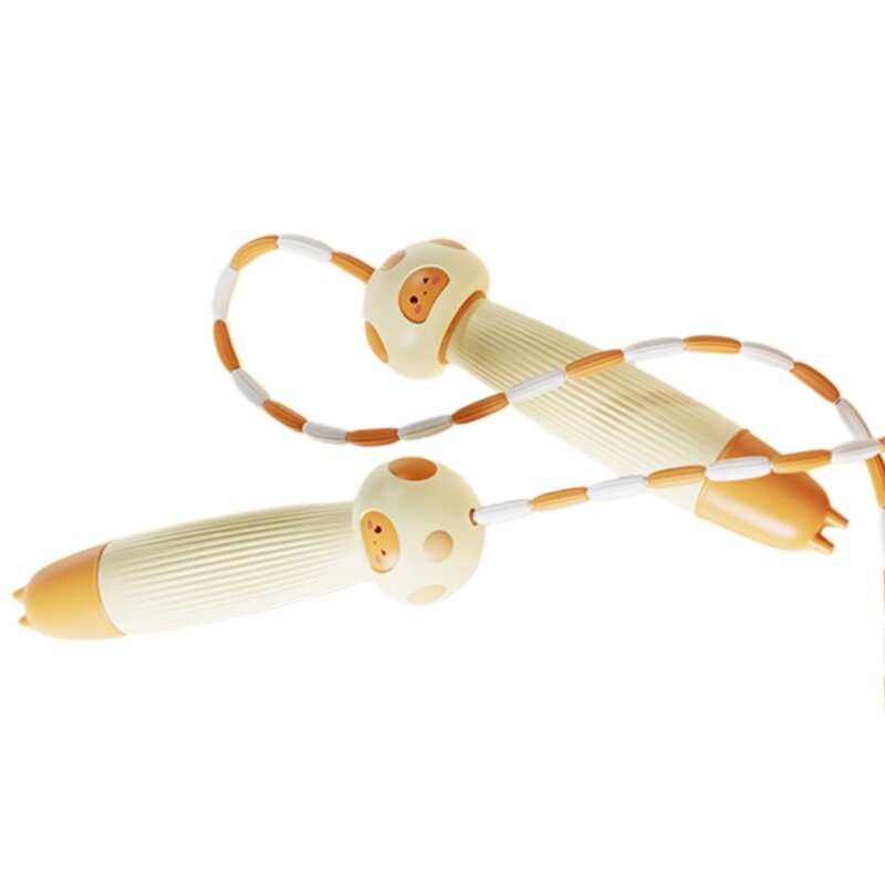 Karoliukai šokinėjimo virvė, fitneso šokinėjimo virvė vaikams, vyrams ir moterims.