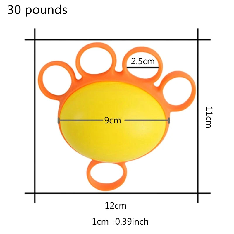 Terapija za ruke Ojačivač hvata Nosač lopte Fitnes za prste Vježbe za ruke Relaks mišića Oporavak Oprema za hvat za rehabilitaciju