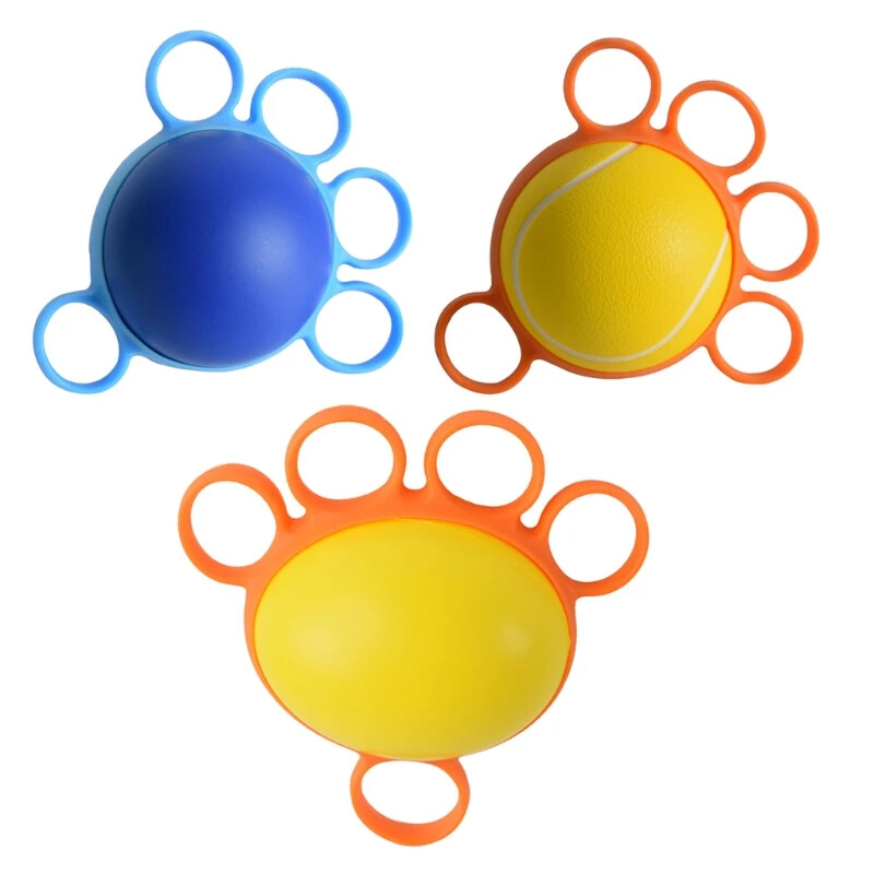 Terapija za ruke Ojačivač hvata Nosač lopte Fitnes za prste Vježbe za ruke Relaks mišića Oporavak Oprema za hvat za rehabilitaciju