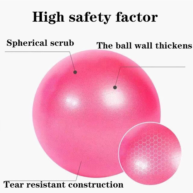 Lopta za pilates od 25 cm, otporna na eksploziju, Yoga Core Ball, Lopta za vježbanje ravnoteže u dvorani za fitness, oprema za pilates