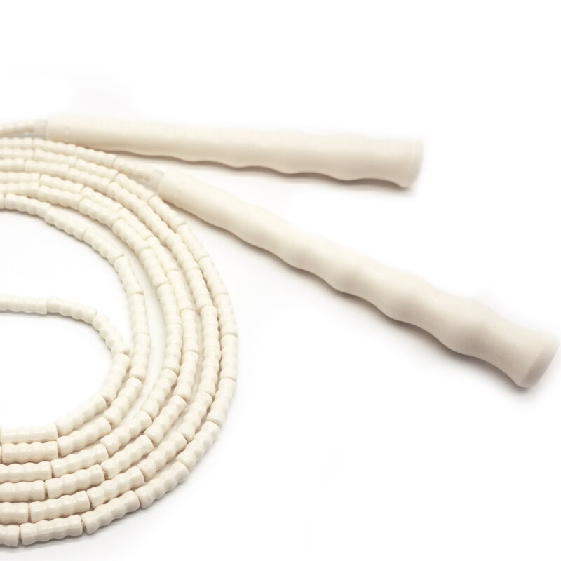 NEVERTOOLATE 17cm RANKENA 240-260-300-360 cm ILGIS VAIKAMS suaugusiems KROLIUKAI su karoliukais šuolis Škipimo virvė paprasta pradedantiesiems Minkštas FREESTYLE