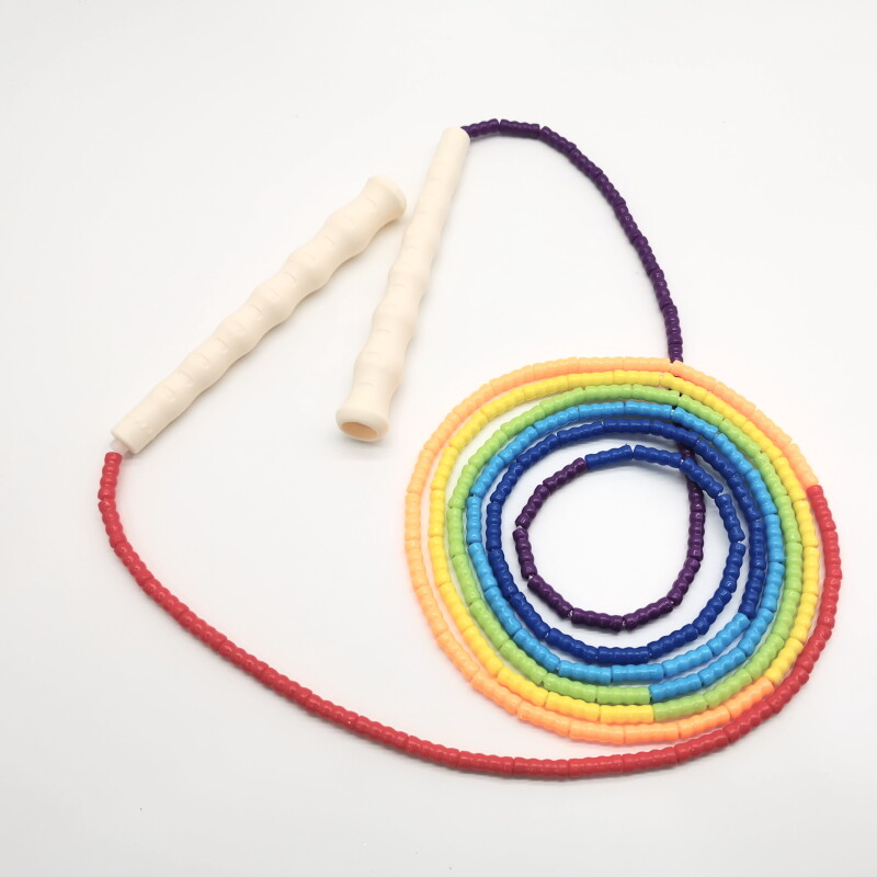 NEVERTOOLATE 17cm RANKENA 240-260-300-360 cm ILGIS VAIKAMS suaugusiems KROLIUKAI su karoliukais šuolis Škipimo virvė paprasta pradedantiesiems Minkštas FREESTYLE