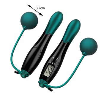 Cordless Jump Rope Creative Speed with Digital Counter Ρυθμιζόμενο σχοινάκι μέτρησης για άλματα για υπαίθρια άσκηση για ενήλικες στο σπίτι