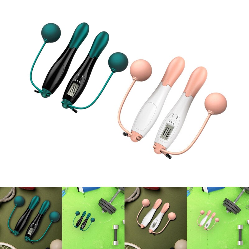 Kūrybinio greičio belaidė šokinėjimo virvė su skaitmeniniu skaitikliu reguliuojama skaičiuojama šokdyne, skirta treniruotėms lauke namuose, suaugusiems