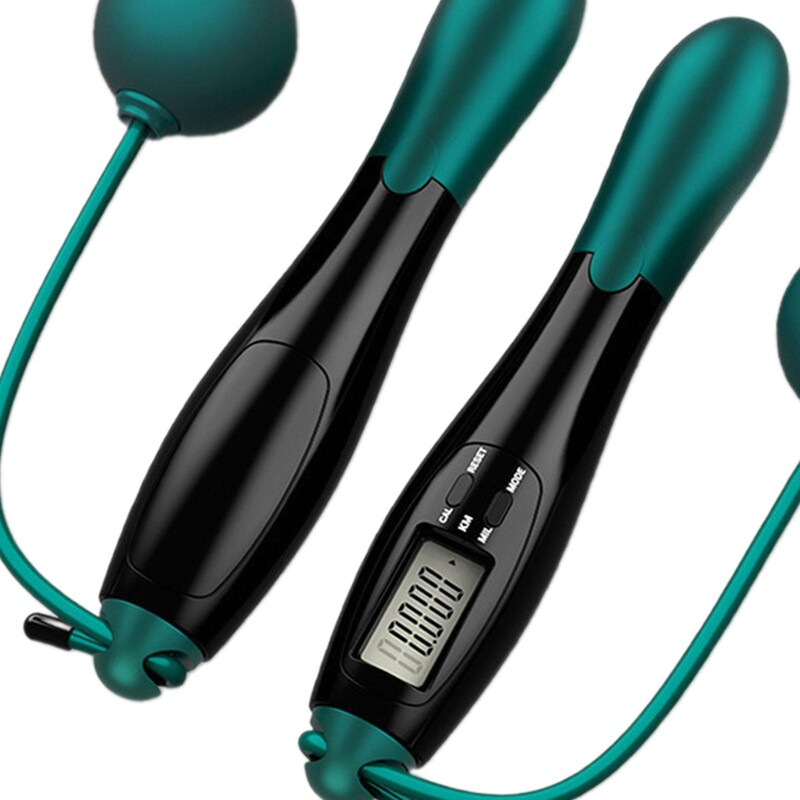 Kūrybinio greičio belaidė šokinėjimo virvė su skaitmeniniu skaitikliu reguliuojama skaičiuojama šokdyne, skirta treniruotėms lauke namuose, suaugusiems