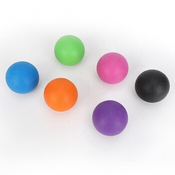 Χονδρική 6 Colors Therapy Gym Relax Exercise Ball Hockey for Yoga Lacrosse Massage Ball for Myofascial Release Fitness HOT ΕΚΠΤΩΣΗ