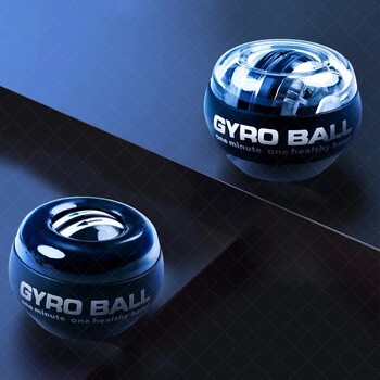 LED Wrist Ball Power Trainer Ball Auto-Start Жироскопична ръка Ръка Предмишница Тренажер Power Wrist Gyro Ball Спортно фитнес оборудване