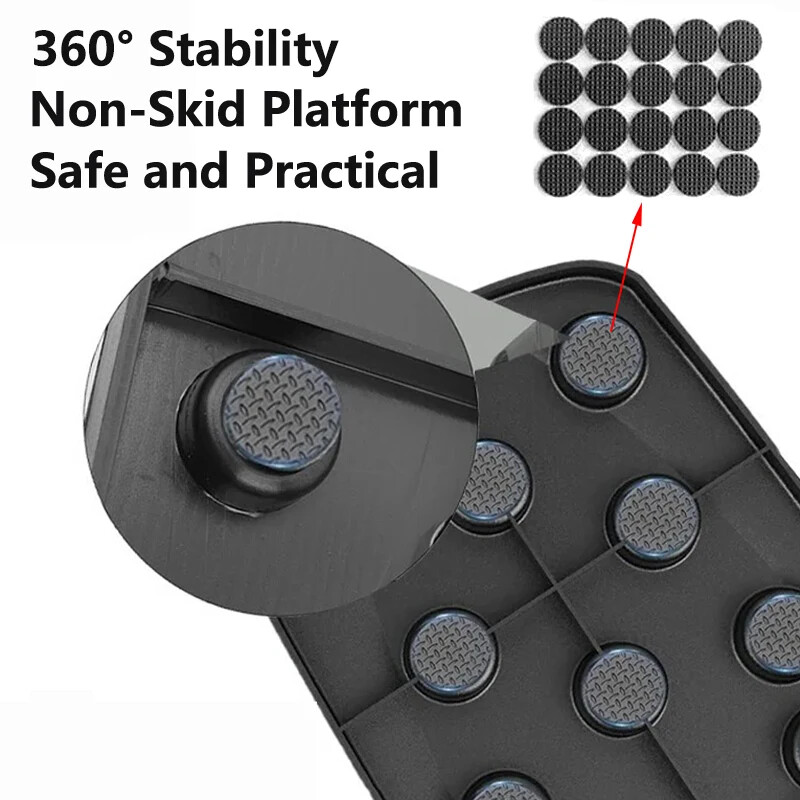 Nešiojamas daugiafunkcinis stumiamųjų lentų rinkinys su rankenomis, sulankstoma kūno rengybos įranga, skirta krūtinės, pilvo rankų ir nugaros treniruotėms