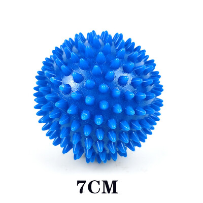 Vastupidav PVC naeltega massaažipall päästikupunkt Sport Fitness Käed Jalad Plantaarne Valu leevendav Fastsiidi leevendamine 7cm/9cm joogapall