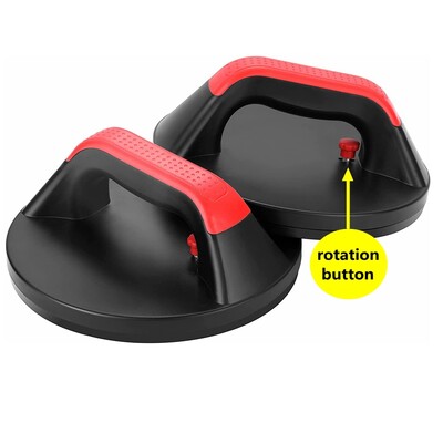 1 par rotirajućih okruglih trenažera za potporu za sklekove EVA Anti-skip 360° stalak za sklekove Daska za vježbanje trbušnih mišića