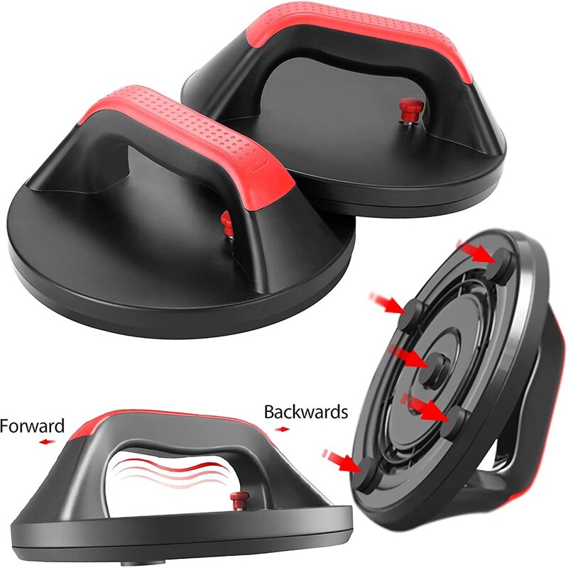 1 par rotirajućih okruglih trenažera za potporu za sklekove EVA Anti-skip 360° stalak za sklekove Daska za vježbanje trbušnih mišića