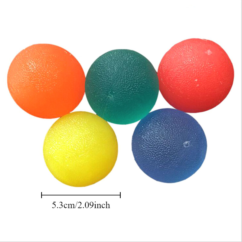 Ringikujuline käepideme pall rõhu vähendamiseks ja vabastamiseks, kontoritreeningseadmed, sõrmede taastamise jõutreeningpall