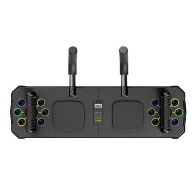 Daugiafunkcinis nešiojamasis lėkštės atsilenkimo treniruoklis, sulankstomas fitneso dievų pertvaros pratimas, trigalvio raumens laikiklis, dviguba lėkštė