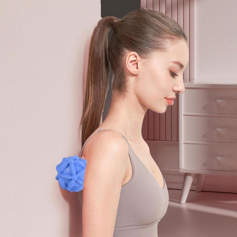 Kietojo masažo kamuoliukai Miofascialiniai masažo kamuoliukai Gėlių tekstūros Fascia Kamuolinis pėdų masažas skirtas tikslingam pėdų raumenų skausmui malšinti