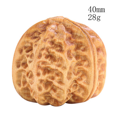 1 tk puidust kreeka pähkli massaažipalliga jooga meditatsioon fitness käsipall käe sõrmede harjutus Lihasstressi leevendav lõdvestusteraapia