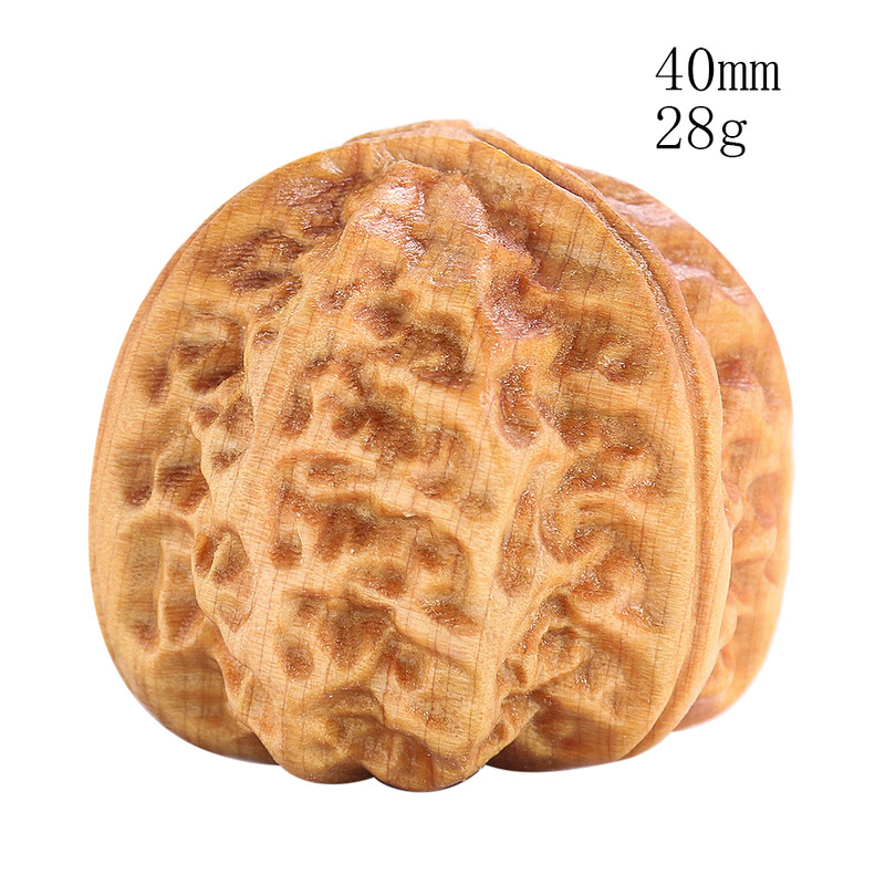 1 tk puidust kreeka pähkli massaažipalliga jooga meditatsioon fitness käsipall käe sõrmede harjutus Lihasstressi leevendav lõdvestusteraapia