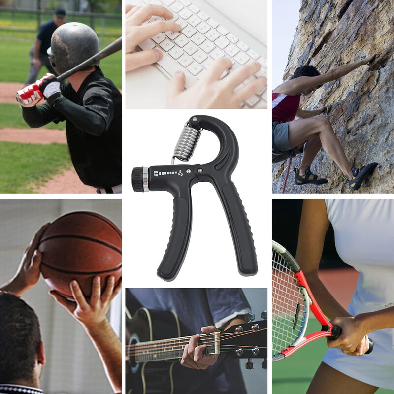 Käepideme tugevdaja Jõutreening käetreening Reguleeritav 5-60KG Fitness Unisex Finger Rehabilitation Treening käepide