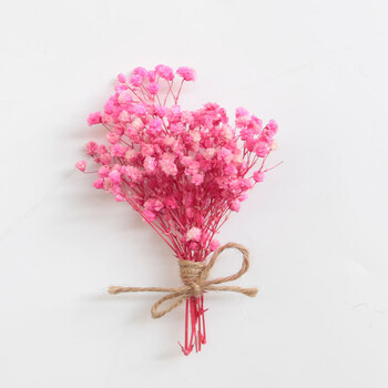 Eternal Gypsophila Flower, Small Bouquet, Mini Dried Flower Bouquet, Mixed Flowers, DIY, Υλικό, Διακόσμηση, Δώρο για την Ημέρα του Αγίου Βαλεντίνου