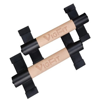 Ξύλινα αντιολισθητικά Push Up Bars Parallettes Bars Handstand Bars for Calisthenics Fitness Floor Workouts