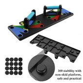 9 in 1 Push Up Rack treniruoklių lenta ABS pilvo raumenų treniruoklis Sportas Namų treniruoklis kūno stiprinimui Treniruotės pratimai