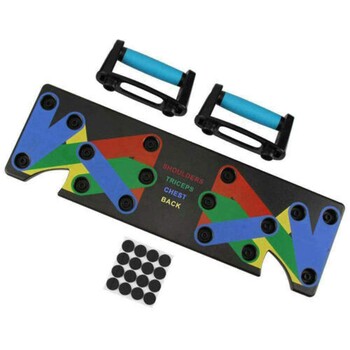 9 σε 1 Push Up Rack Training Board ABS κοιλιακός μυϊκός γυμναστής Sports Home Fitness Equipment for body Building Workout Exercise