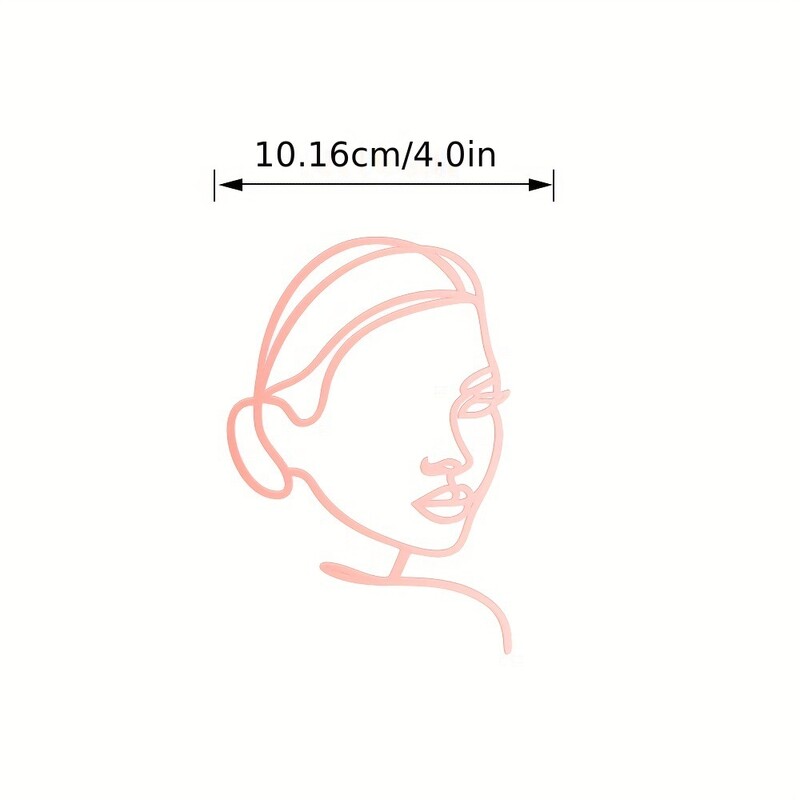 Akrilni ženski bočni profil za kolače Zlatni/Rose Zlatni/Crni ženski ukrasi za zabavu