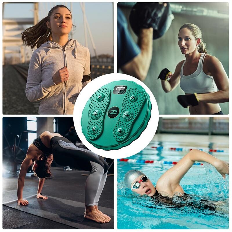 BodyBuilding Fitness Twist Waist Disc balanso lenta Body Building Fitness Slim Twister sūpynės lenta Fitneso įranga moterims