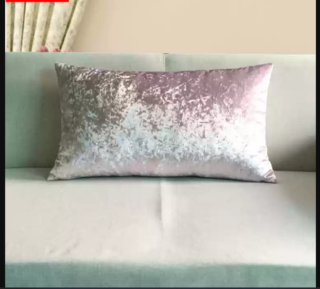 Didelis stačiakampis pagalvės užvalkalas Pritaikomas ledo aksomo audinio pagalvė Biuro pietų pertraukos pagalvės naktinis užvalkalas