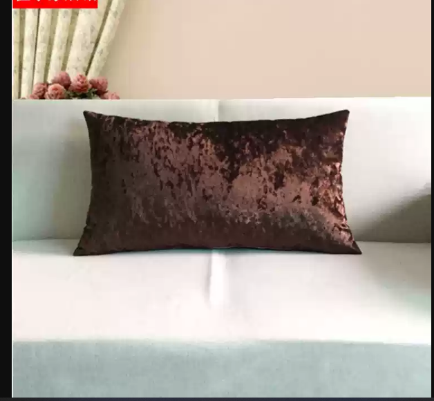Didelis stačiakampis pagalvės užvalkalas Pritaikomas ledo aksomo audinio pagalvė Biuro pietų pertraukos pagalvės naktinis užvalkalas
