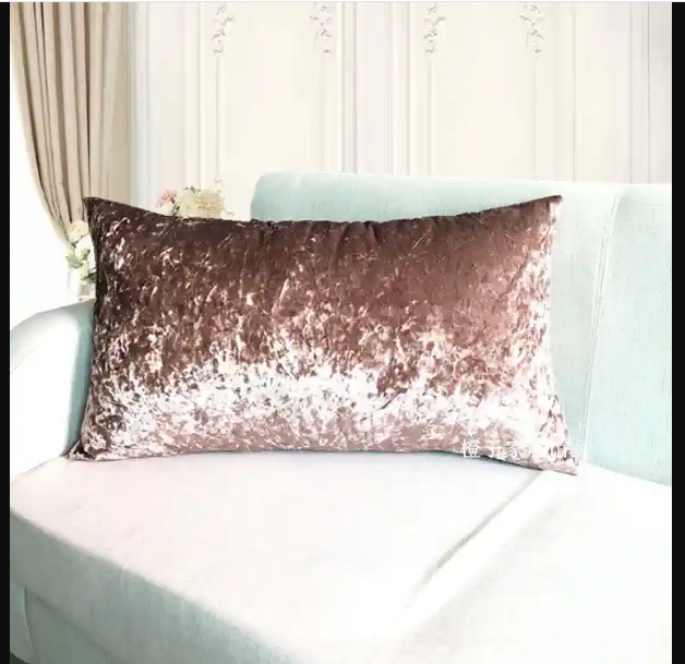 Didelis stačiakampis pagalvės užvalkalas Pritaikomas ledo aksomo audinio pagalvė Biuro pietų pertraukos pagalvės naktinis užvalkalas