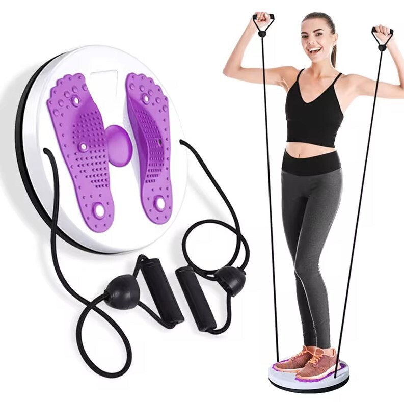 Magnetinis juosmens sukimo diskas svorio metimas fitneso balanso lenta magnetinis pėdų masažas, sukamasis lėkštė Namų sporto salės įranga