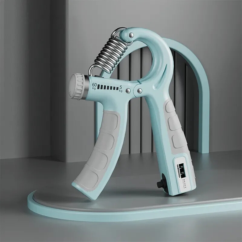 Sukibimo jėgos treniruoklis, reguliuojamas rankos gniuždymo pasipriešinimas, rankenos stiprintuvas, skirtas raumenų auginimui ir traumų atstatymui