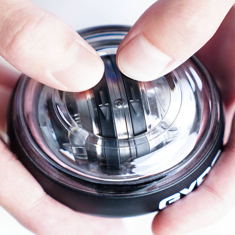 Naujas 100 kg savaime paleidžiamas vyriškas rankenos rutulinės rankos stiprumo riešo metalinis tylus išcentrinis fitneso riešo jėgos prietaisas