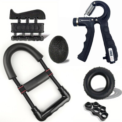 Iegūstiet spēcīgākus plaukstu muskuļus, izmantojot jaudas plaukstas trenažieri spēka trenēšanai Roku trenažieris Treniņa aprīkojums Cīņas rokturis